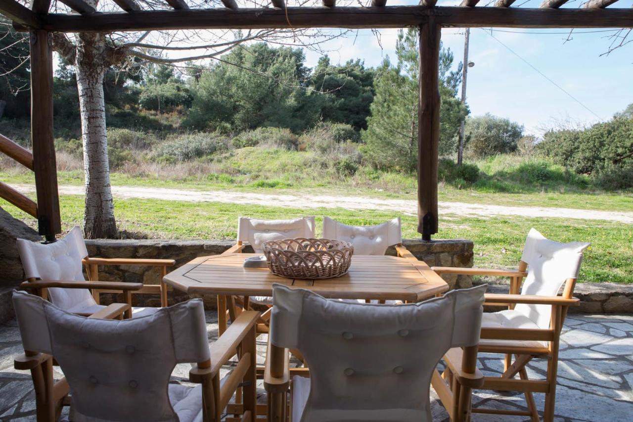Villa Achilles, Trani Ammouda Beach #Feelslikehome Ormos Panagias Buitenkant foto