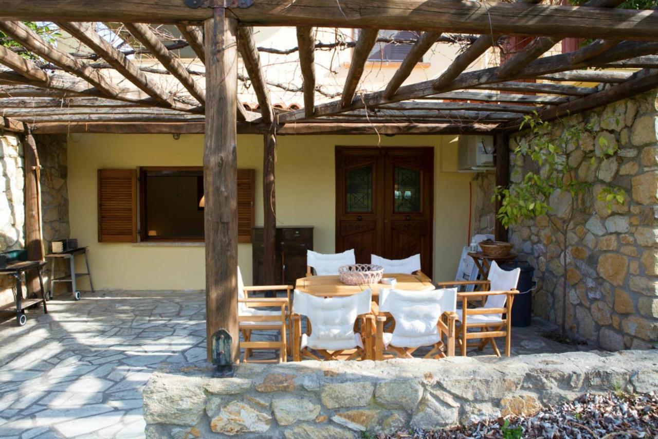 Villa Achilles, Trani Ammouda Beach #Feelslikehome Ormos Panagias Buitenkant foto